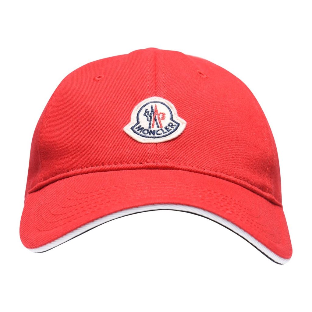 moncler Logo Cap Red – high quality cheap moncler jackets