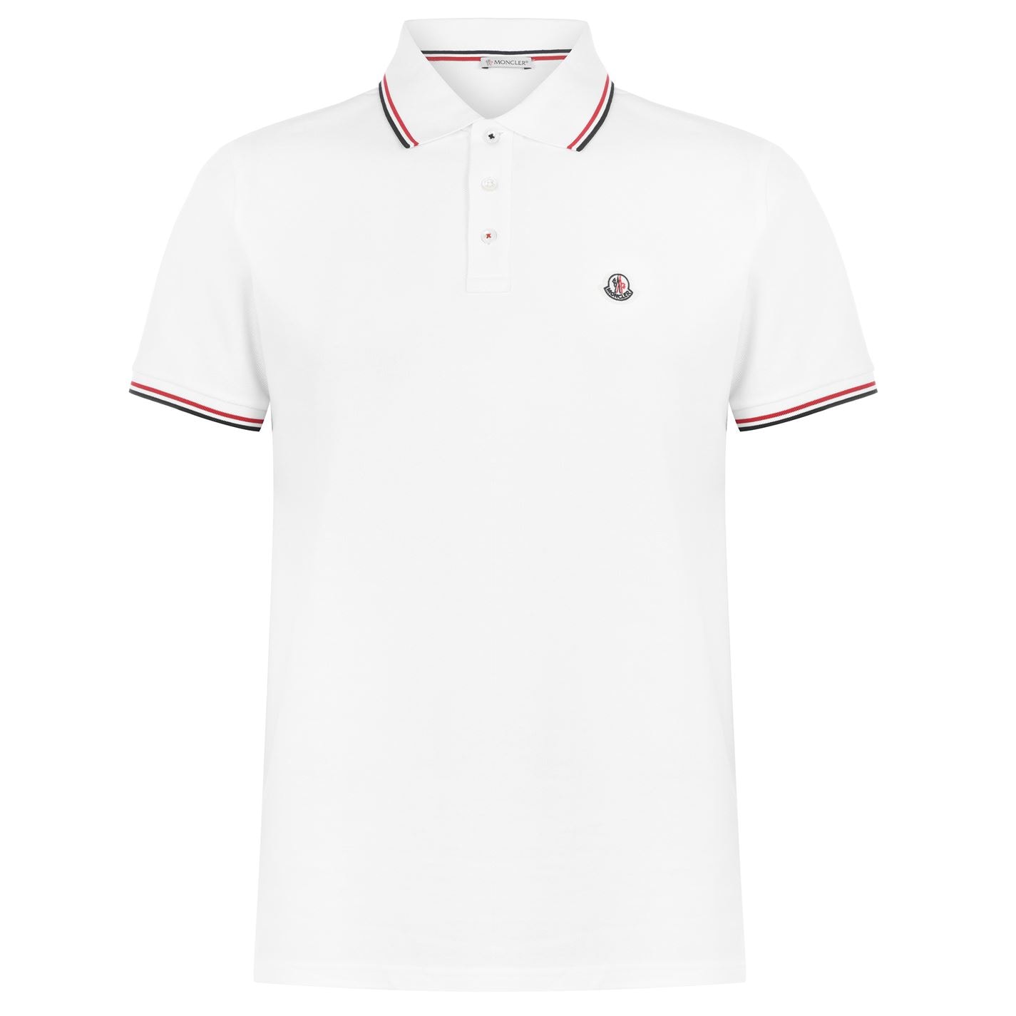moncler Logo Polo Shirt White – high quality cheap moncler jackets