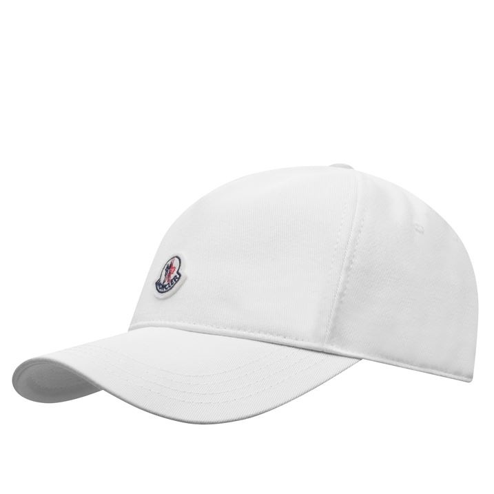 moncler Badge Logo Cap White – high quality cheap moncler jackets