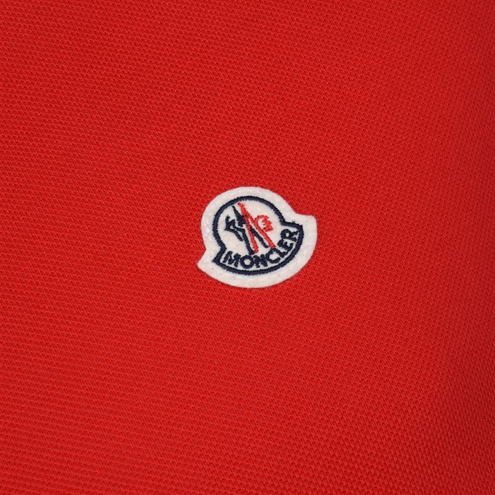 moncler Logo Polo Shirt RED – high quality cheap moncler jackets